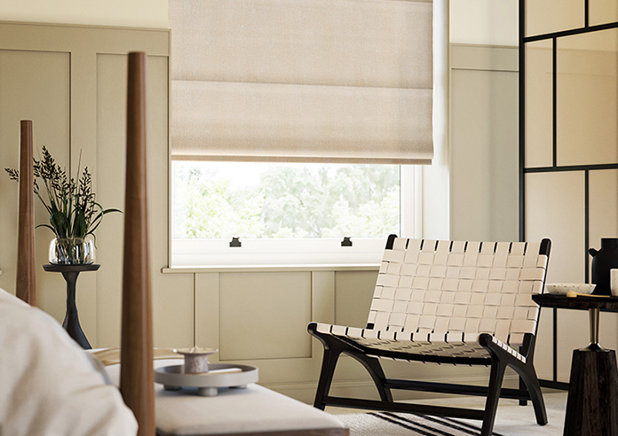 Memphis, Off White - Twist&Fit Roman Blind - Image 5